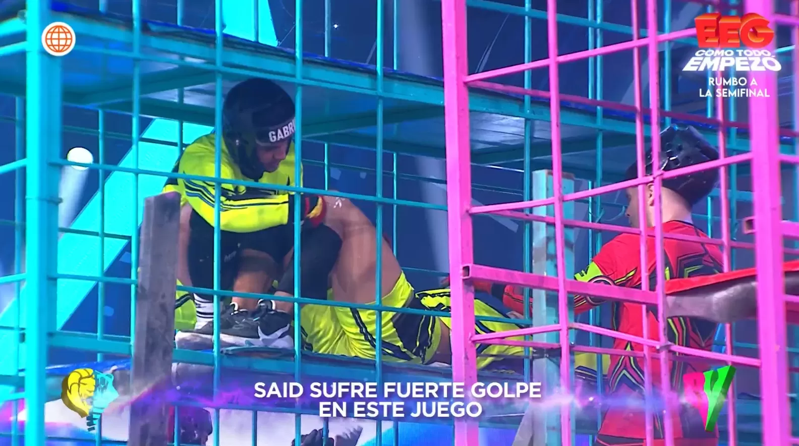 Gabriel auxiliando a Said