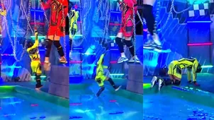 Said Palao sufrió aparatosa caída tras perder el equilibrio