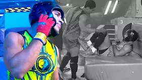 Said Palao sufrió fuerte lesión en pleno juego de Esto Es Guerra