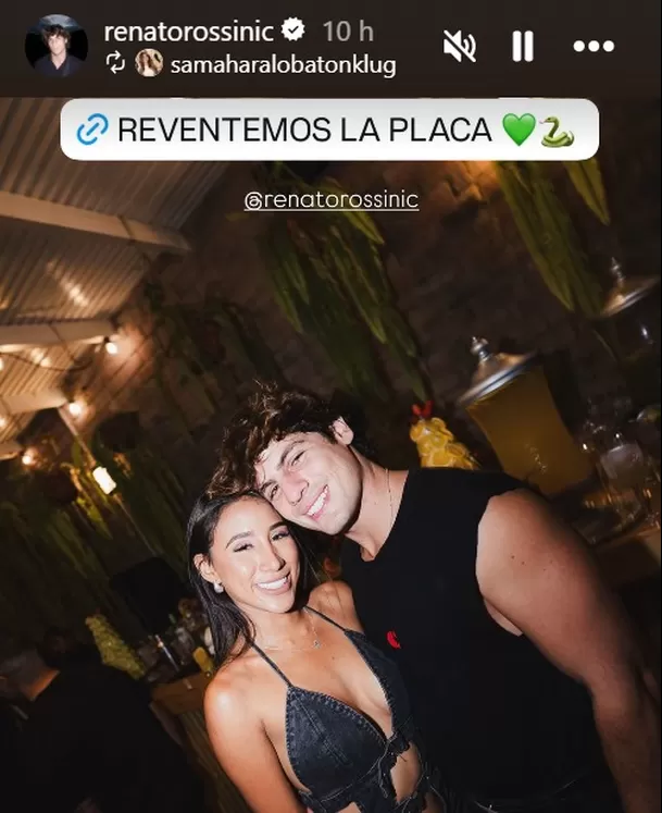 Fuente: Instagram RenatoRossinic