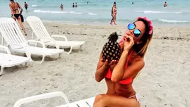 	<p>Sheyla Rojas luce espectacular figura en las playas de Cuba.</p>