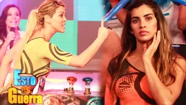 	<p>Sheyla Rojas se vengó de Korina Rivadeneira por tortazo a Patricio Parodi</p>