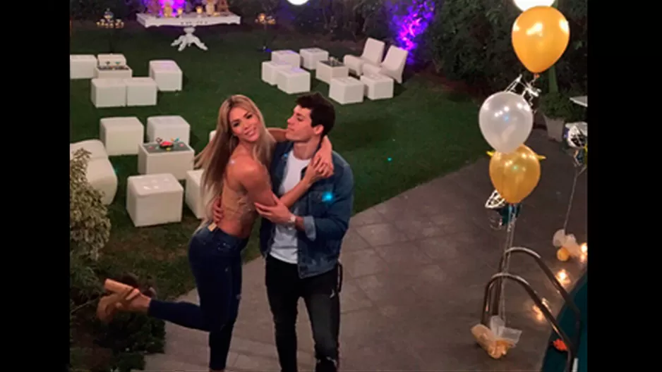 Sheyla Rojas sorprendió a Patricio Parodi por su cumpleaños