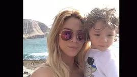 	<p>Sheyla Rojas y Anto&ntilde;ito disfrutaron de un lindo d&iacute;a de playa.</p>