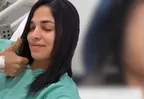 Sirena Ortiz mostró cómo estaba su rostro antes de su operación de emergencia