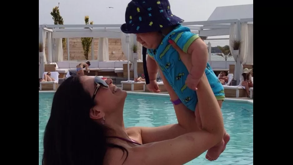 Sully Sáenz: Mira cómo luce su pequeño Marchello a los 7 meses.