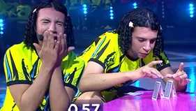 Valentino estalló de emoción al superar intenso reto de naipes