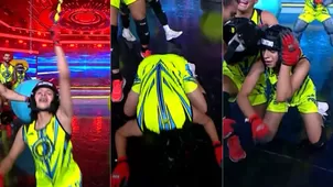 Valentino terminó 'destruido' en el piso tras ardua competencia