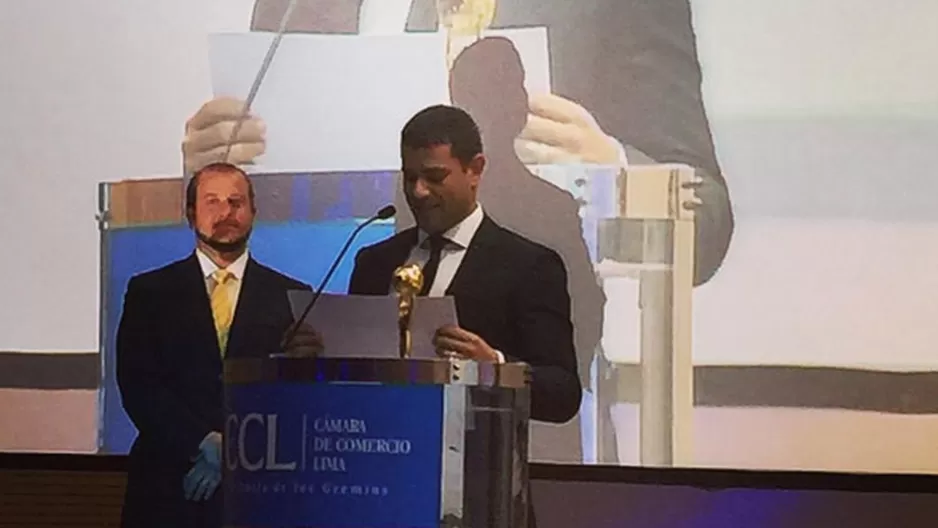 	Yaco Eskenazi fue elegido mejor artista de la televisi&oacute;n peruana 2015