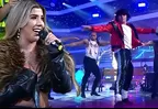 Yahaira Plasencia quedó encantada con baile de Pancho Rodríguez