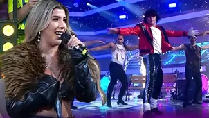 Yahaira Plasencia quedó encantada con baile de Pancho Rodríguez