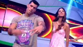 Luciana Fuster y Patricio Parodi derrocharon amor al bailar romántica canción en vivo