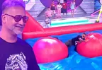 Roger del Águila protagonizó divertida caída durante competencia de "Esto es Habacilar"