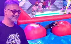 Roger del Águila protagonizó divertida caída durante competencia de "Esto es Habacilar" - Noticias de habacilar