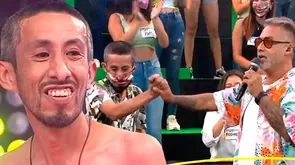 Roger del Águila y La momia tuvieron emotivo reencuentro en Esto es Habacilar