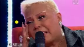 	<p>Lucía de la Cruz lloró al recordar al amor de su vida Percy García.</p>