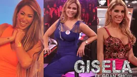 	<p>Melissa Loza, Viviana Rivasplata y Gisela en sorprendente encuentro este sábado.</p>