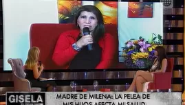 	<p>Mamá de Milena Zárate estuvo mal de salud por el problema de sus hijos.</p>