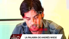 	<p>Andr&eacute;s Wiese confes&oacute; que pens&oacute; en &quot;desaparecer&quot; por esc&aacute;ndalo de acoso</p>