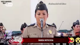 	<p>Orquesta de la Policía Nacional del Perú interpretó la bachata Qué bonito.</p>