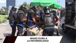 	<p>La banda del chino: La victoria aplica mano dura a la informalidad</p>