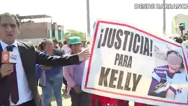 	<p>Caso Kelly: población exigen máxima sanción contra sujeto que asesinó a la menor.</p>