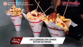 ¿Comida en conos? Conoce esta nueva tendencia y los platos que arrasan en Lima