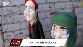 Conoce al artista peruano del reciclaje