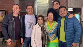 "Doña Nelly" en AFHS: Así fue el reencuentro de Irma Maury con sus excompañeros