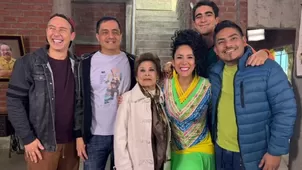 "Doña Nelly" en AFHS: Así fue el reencuentro de Irma Maury con sus excompañeros