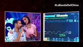 Laura Borlini puso nervioso a Bruno Rocha en este pícaro juego