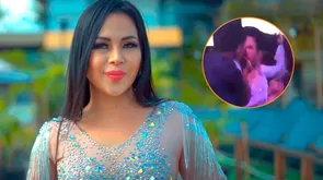 Linda Caba, cantante de Explosión de Iquitos, fue acosada por sujeto que intentó besarla en pleno concierto