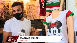 Mario Irivarren presentó su línea de ropa para Navidad