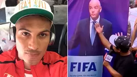 	<p>Paolo Guerrero: ¿Qué le dirían los peruanos al presidente de la <span class="caps">FIFA</span>?</p>