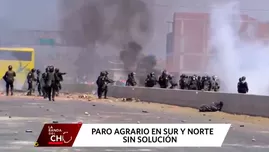 Paro agrario: así van las protestas en Ica y Virú por trabajadores agroindustriales