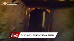 PNP descubrió misterioso túnel cerca al Penal Castro Castro