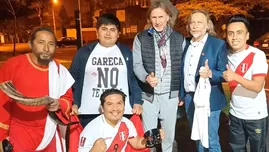 Ricardo Gareca se despidió de hinchas incondicionales.