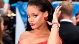 	<p>Rihanna enloqueció a sus seguidores con escote de infarto.</p>