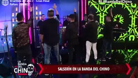 Salserín armó la fiesta en La banda de el Chino