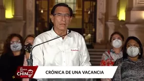 Martín Vizcarra: revive el mensaje de despedida tras la vacancia presidencial