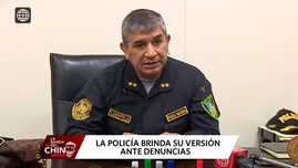 Víctor Zanabria de la PNP: ¿qué dijo tras las denuncias de los manifestantes?