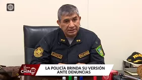 Víctor Zanabria de la PNP: ¿qué dijo tras las denuncias de los manifestantes?