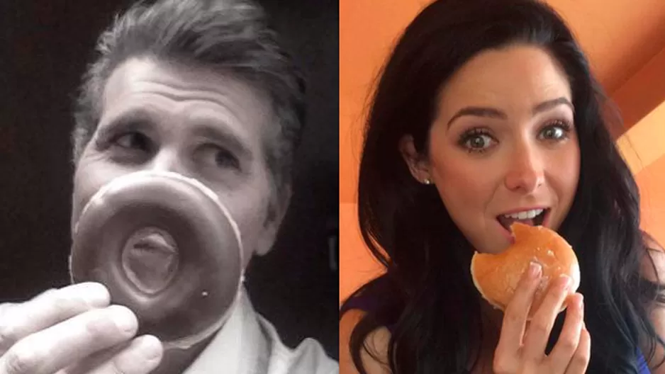 Twitter La Malquerida. Christian Meier y Ariadne Díaz.