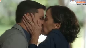 Helena robó apasionado beso a Diego y le declaró su amor
