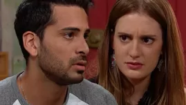 	<p>Uchi fue sorprendida por la impensada declaración de Pablo</p>