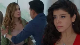 Alma cacheteó a Martina y reclamó a León al encontrarlos en hotel