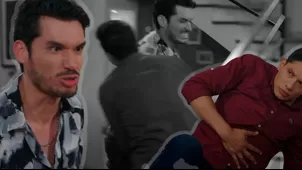 Gabriel golpeó a León | Composición: Katherine Lozano