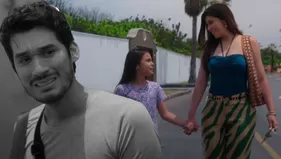 Gabriel lloró desconsoladamente al despedirse de Martina y Vicky