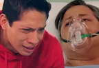 León lloró al ver a su padre internado en hospital