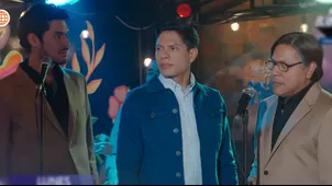 León propuso duelo musical a Claudio y Gabriel (AVANCE)